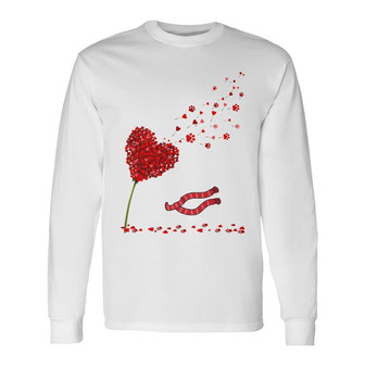 Valentine Dachshund Mom Personalized Long Sleeve Shirt - Gift for Mom - Thegiftio UK