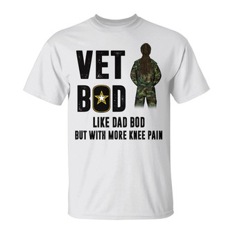 Vet Bod Like A Dad Bod Custom T Shirt - Gift for Dads - Thegiftio UK