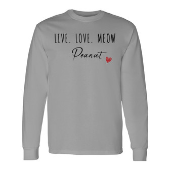 Walking Cat Personalized Long Sleeve Shirt - Gift for Cat Mom - Thegiftio UK