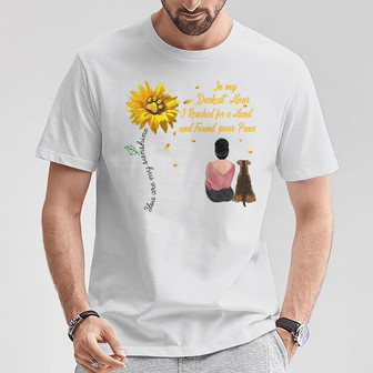 You Are My Sunshine Personalized T-Shirt - Gift for Dog Mom - Thegiftio UK