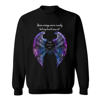 Your Wings We're Ready Sparkling Custom Sweatshirt - Gift - Thegiftio UK