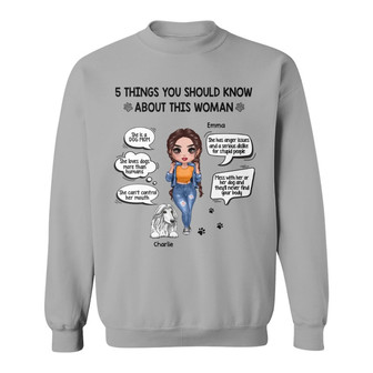 5 Things You Should Know About This Dog Mom Custom Sweatshirt - Thegiftio UK