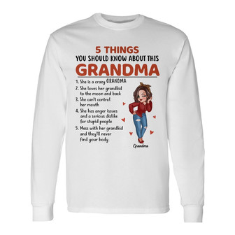 5 Things You Should Know About This Grandma Custom Shirt - Thegiftio UK