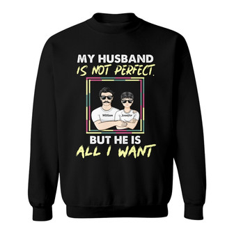 All I Want Together Personalized Sweatshirt - Gift for Couples - Thegiftio UK