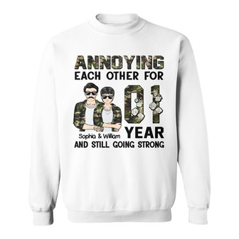 Annoying Each Other Still Going Strong Custom Sweatshirt - Gift - Thegiftio UK