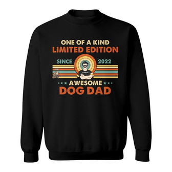 Awesome Dog Dad Custom Sweatshirt - Gift for Dog Lovers - Thegiftio UK