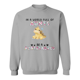 Be A Mamasaurus Floral Custom Sweatshirt - Gift for Mom - Thegiftio UK