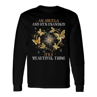 Beautiful Thing Grandma Grandkid Butterfly Heart Custom - Thegiftio UK