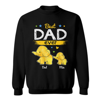 Best Dad Ever Just Ask Kids Custom Sweatshirt - Dad's Day Gift - Thegiftio UK