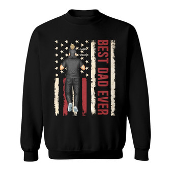 Best Dad Ever Personalized Sweatshirt - Birthday Gift - Thegiftio UK