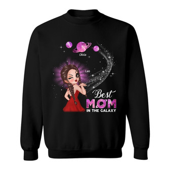 Best Mom Grandma In The Galaxy Custom Sweatshirt - Gift for Mom - Thegiftio UK