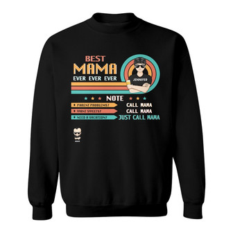 Best Papa Ever Just Call Papa Custom Sweatshirt - Gift for Dad - Thegiftio UK