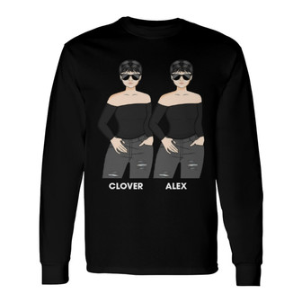 Besties For The Restie Custom Long Sleeve Shirt - Gift for Bestie - Thegiftio UK