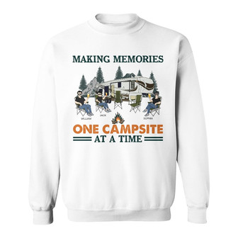 Camping Family Making Memories Custom Sweatshirt - Family Gift - Thegiftio UK