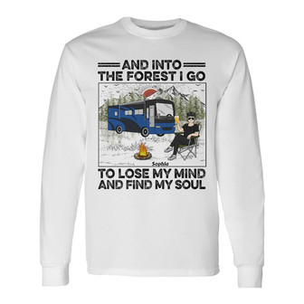 Camping I Hate Morning People Custom Long Sleeve Shirt - Thegiftio UK