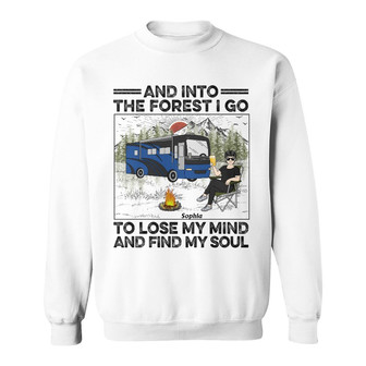 Camping I Hate Morning People Custom Sweatshirt - Thegiftio UK
