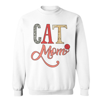 Cats Inside Cat Mom Personalized Sweatshirt - Gift for Cat Moms - Thegiftio UK
