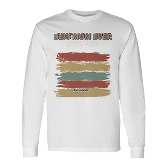 Custom Photo Best Mom Ever Long Sleeve Shirt - Birthday Gift - Thegiftio UK