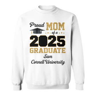 Custom Photo Proud Mom Of A Graduate Personalized Sweatshirt - Thegiftio UK