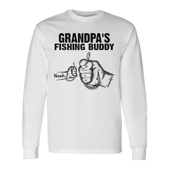 Dad Grandpa Fishing Buddies Custom Shirt - Gift for Dad - Thegiftio UK