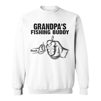 Dad Grandpa Fishing Buddies Custom Shirt - Gift for Dad - Thegiftio UK