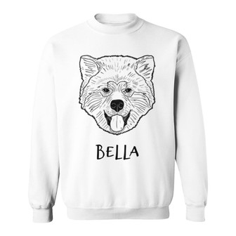 Dog Head Outline Personalized Sweatshirt - Gift for Dog Lovers - Thegiftio UK