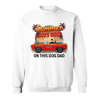 Dog Mom The Beach Is Calling Custom Sweatshirt - Thegiftio UK