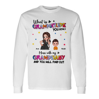 Don’t Mess With My Grandkids Custom Shirt - Gift for Grandma - Thegiftio UK
