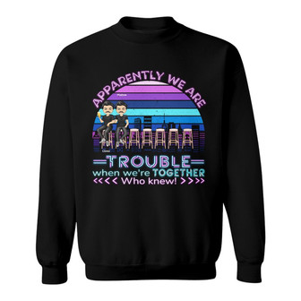 Drinks Well With Others Custom Sweatshirt - Gift for Besties - Thegiftio UK