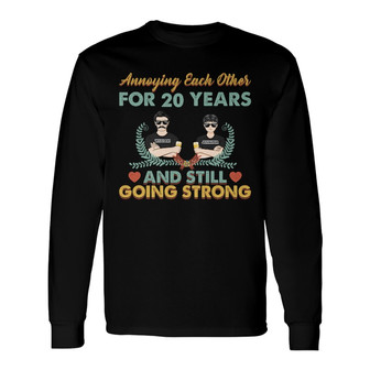 Family Couple Annoying Each Other Custom Long Sleeve Shirt - Thegiftio UK