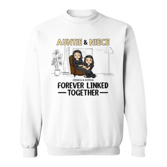 Family Forever Linked Together Custom Sweatshirt - Gift for Mom - Thegiftio UK