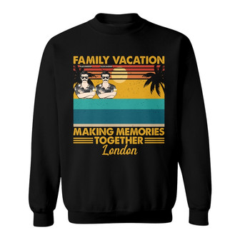 Family Vacation Making Memories Together Custom Sweatshirt - Thegiftio UK