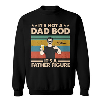 Father's Figure Personalized Sweatshirt - Gift for Dad - Thegiftio UK