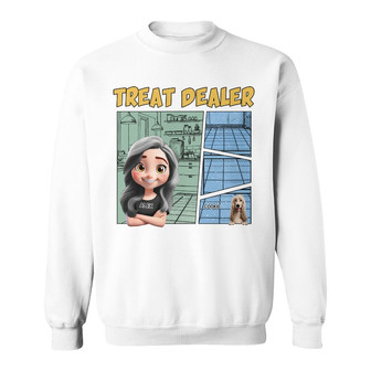 Funny Comic Pet Lover Custom Sweatshirt - Gift for Pet Lovers - Thegiftio UK