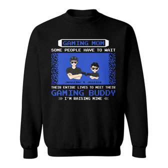 Gaming Mom Custom Sweatshirt - Perfect Gift for Mother - Thegiftio UK