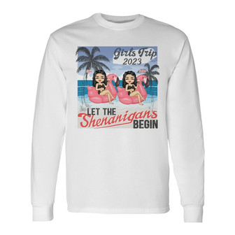 Girls Trip Cheaper Than Therapy Custom Long Sleeve Shirt - Bestie Gift - Thegiftio UK