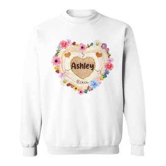 Grandma Heart Pieces Personalized Sweatshirt - Gift for Grandma - Thegiftio UK