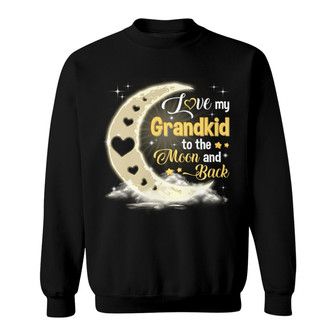 Grandma Moon Personalized Sweatshirt - Mother's Day Gift - Thegiftio UK