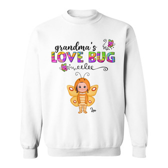 Grandma's Bugs Colorful Custom Sweatshirt - Gift for Grandma - Thegiftio UK