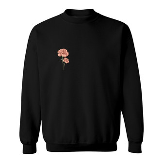 Grandma's Garden Birth Flower Bouquet Custom Sweatshirt - Thegiftio UK