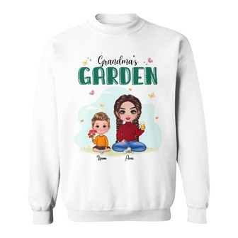Grandma's Garden Birth Month Flowers Custom Shirt - Gift - Thegiftio UK