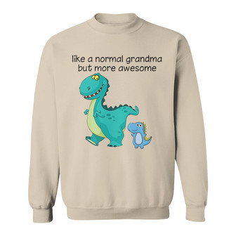 Grandmasaurus And Kids Custom Sweatshirt - Gift for Grandma - Thegiftio UK