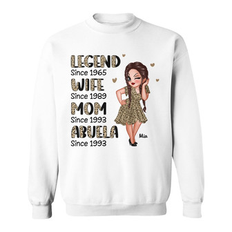 Half Leopard Sassy Legend Custom Shirt - Gift for Grandma - Thegiftio UK