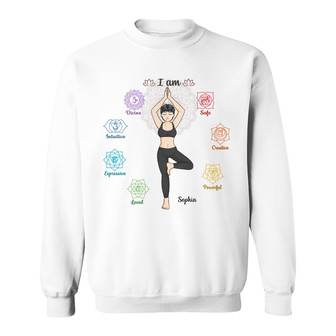 I Am Divine Intuitive Expressive Loved Custom Sweatshirt - Gift - Thegiftio UK