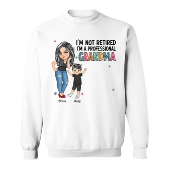 I'm A Professional Grandma Custom Sweatshirt - Gift for Grandma - Thegiftio UK