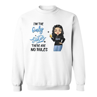 I'm The Oldest Sister Custom Sweatshirt - Gift for Sisters - Thegiftio UK