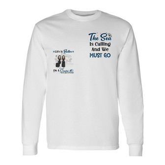 Life Is Better On A Cruise Personalized Long Sleeve Shirt - Thegiftio UK
