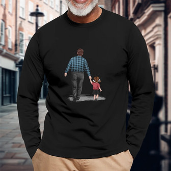 Like Grandpa Like Grandson Custom Long Sleeve Shirt - Gift for Family - Thegiftio UK