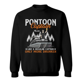 Like Regular Captain Only More Drunker Custom Sweatshirt - Gift - Thegiftio UK