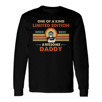 Limited Edition Awesome Dad Custom Long Sleeve Shirt - Gift for Father - Thegiftio UK